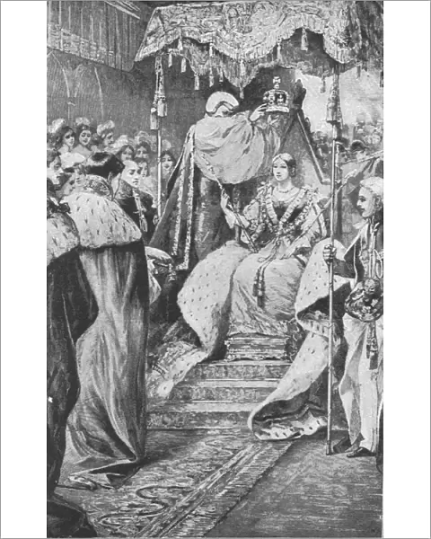Coronation of Queen Victoria, June 28, 1838, (1901). Creator: Unknown