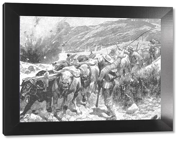 The Transvaal War, 1899-1901: The Bluejackets Saving a Gun, (1901). Creator: Unknown