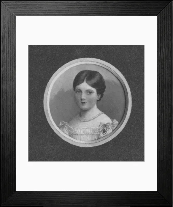 Framed Print : Princess Victoria, age 8 years, (1901). Creator: Unknown Framed Print : Princess Victoria, age 8 years, (1901). Creator: Unknown