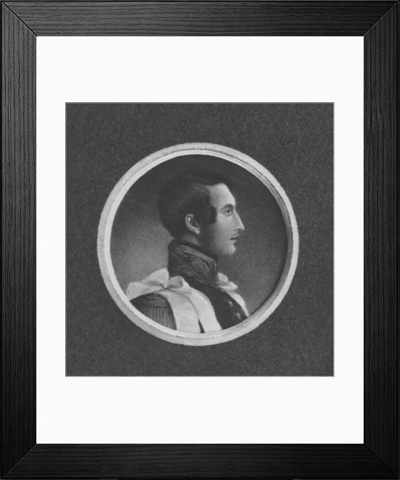 Framed Print : Prince Albert at the time of his marriage, (1901). Creator: Unknown Framed Print : Prince Albert at the time of his marriage, (1901). Creator: Unknown
