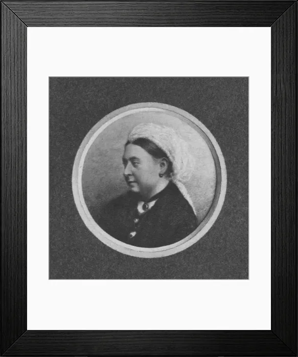 Framed Print : Queen Victoria in her sixth decade, (1901). Creator: Unknown