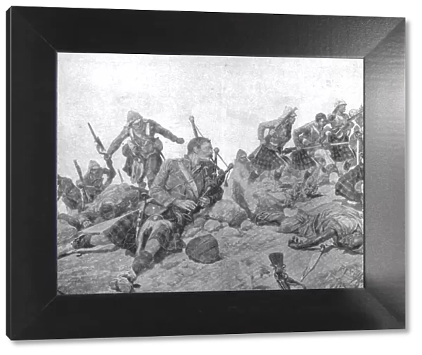 The Indian Frontier War, 1897: The storming of the Dargai Ridge by the Gordon Highlanders