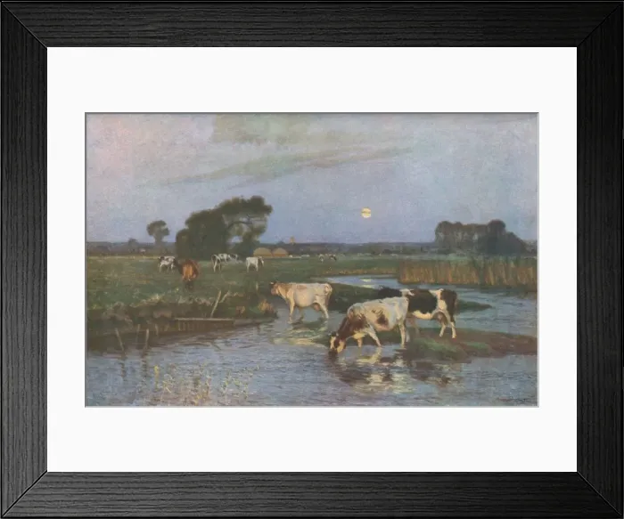 Framed Print : The Ford, late 19th-early 20th century, (c1930). Creator: Algernon Talmage