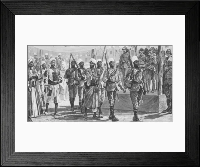 Framed Print : Lord Kitcheners Conquest of the Soudan, 1896-98: after the Battle of Atbara, (1901) Framed Print : Lord Kitcheners Conquest of the Soudan, 1896-98: after the Battle of Atbara, (1901)
