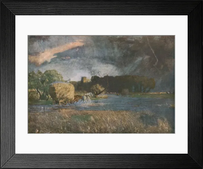 Framed Print : A Hampshire Haying, c1891, (c1930). Creator: David Murray Framed Print : A Hampshire Haying, c1891, (c1930). Creator: David Murray