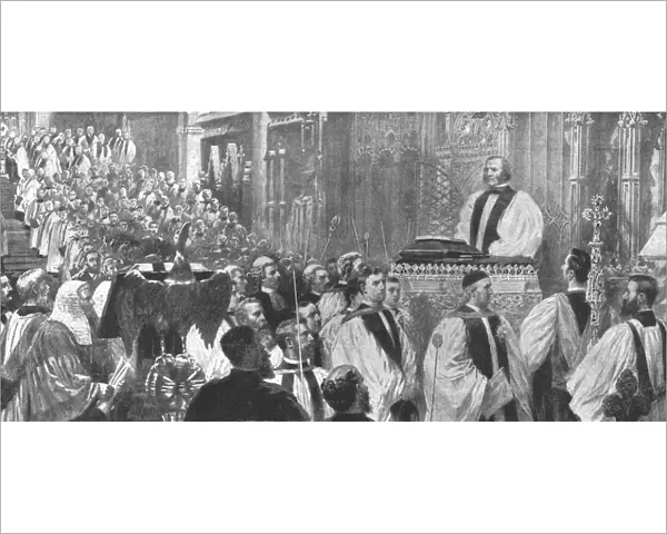 Enthronement of Dr. Temple as Archbishop in Canterbury Cathedral, January 8, 1897, (1901)