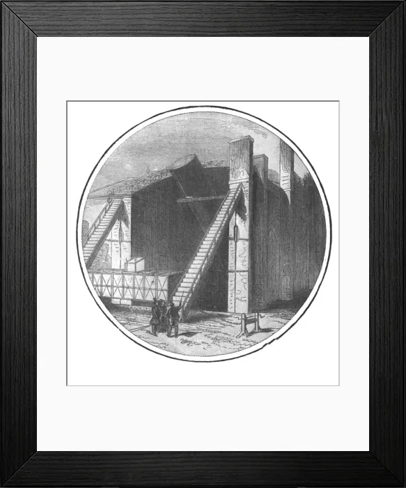 Framed Print : The Great Telescope constructed by Lord Rosse, 1828-1845, 1901. Creator: Unknown Framed Print : The Great Telescope constructed by Lord Rosse, 1828-1845, 1901. Creator: Unknown