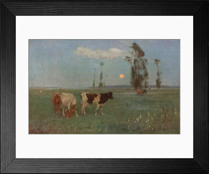 Framed Print : The Herald of Night, c1896-1897, (c1930). Creator: John Alfred Arnesby Brown Framed Print : The Herald of Night, c1896-1897, (c1930). Creator: John Alfred Arnesby Brown