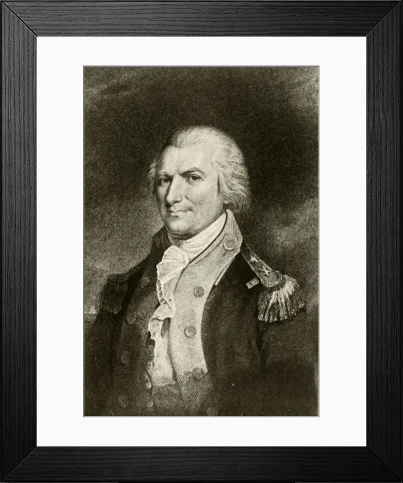 Framed Print : A portrait of Major-General St. Clair, c1775, (1937). Creator: Unknown Framed Print : A portrait of Major-General St. Clair, c1775, (1937). Creator: Unknown
