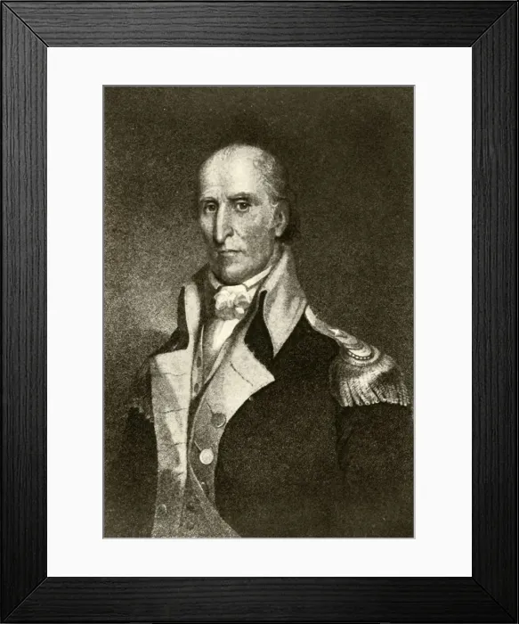 Framed Print : A portrait of General Andrew Pickens, c1790, (1937). Creator: Unknown Framed Print : A portrait of General Andrew Pickens, c1790, (1937). Creator: Unknown
