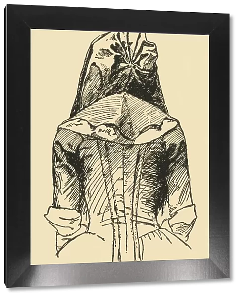 A Camlet Hood; taken from an Orginal Garment, c1702, (1937). Creator: Unknown