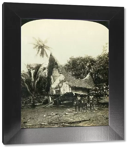 A Native Hut, Sariba, British New Guinea, c1909. Creator: George Rose