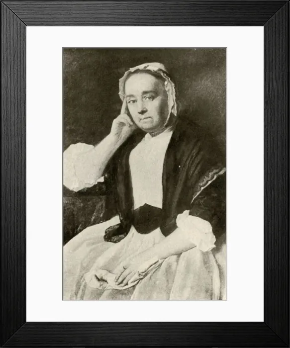 Framed Print : Portrait of Mrs. Nathaniel Appleton in an everyday costume, 1763, (1937). Creator: Unknown Framed Print : Portrait of Mrs. Nathaniel Appleton in an everyday costume, 1763, (1937). Creator: Unknown