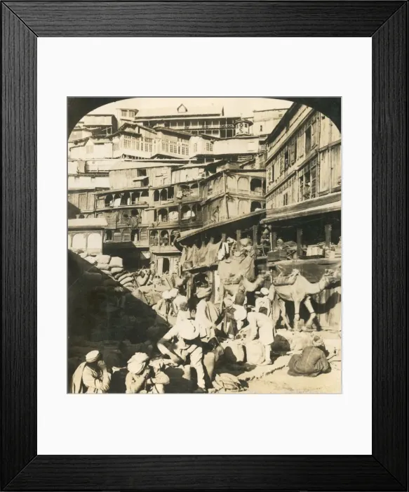 Framed Print : Simla, India, c1909. Creator: George Rose Framed Print : Simla, India, c1909. Creator: George Rose