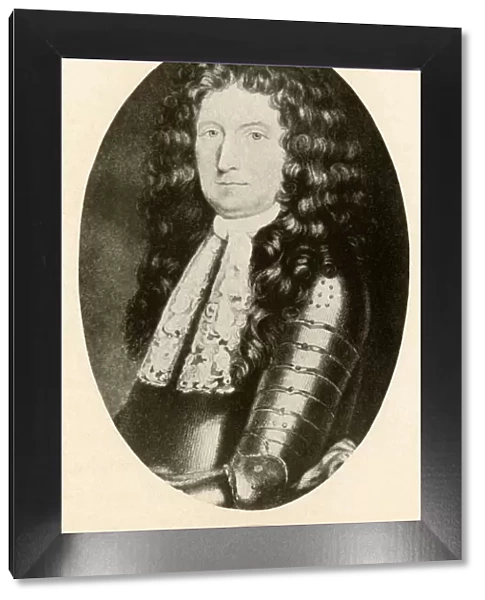 Portrait of Sir Edmund Andros, Colonial Governor, c1670-1680, (1937). Creator: Unknown
