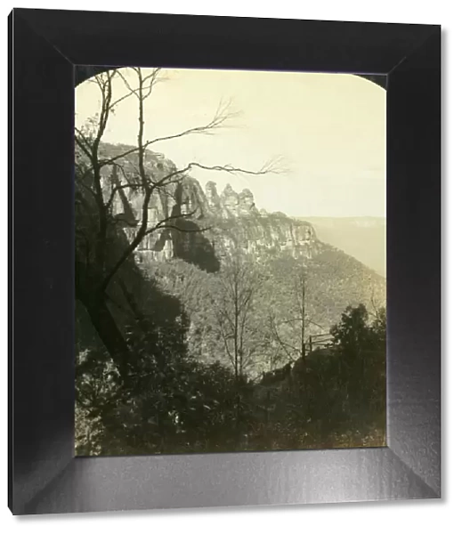The Katoomba and Jamieson Basins, Blue Mountains, New South Wales, Australia, 1908