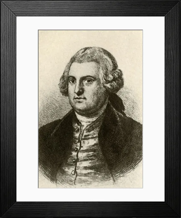 Framed Print : Portrait of James Hamilton, Lieutenant Governor of Pennsylvania, 1783, (1937). Creator: Unknown Framed Print : Portrait of James Hamilton, Lieutenant Governor of Pennsylvania, 1783, (1937). Creator: Unknown