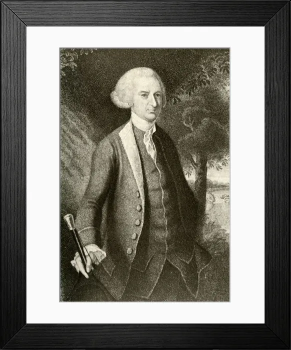 Framed Print : Plain but handsome gentlemans costume in Pennsylvania at outbreak of Revolution Framed Print : Plain but handsome gentlemans costume in Pennsylvania at outbreak of Revolution