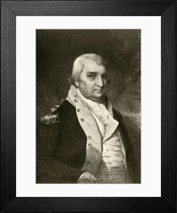 Framed Print : A portrait of Major-General Pinckney, c1790, (1937). Creator: Unknown Framed Print : A portrait of Major-General Pinckney, c1790, (1937). Creator: Unknown
