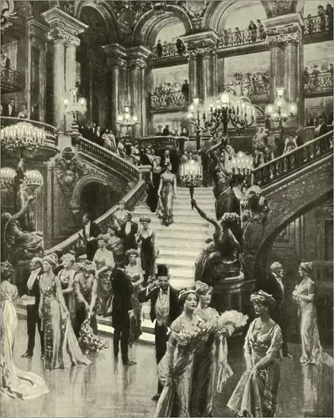 The Opera in Paris, 1910. Creator: Unknown
