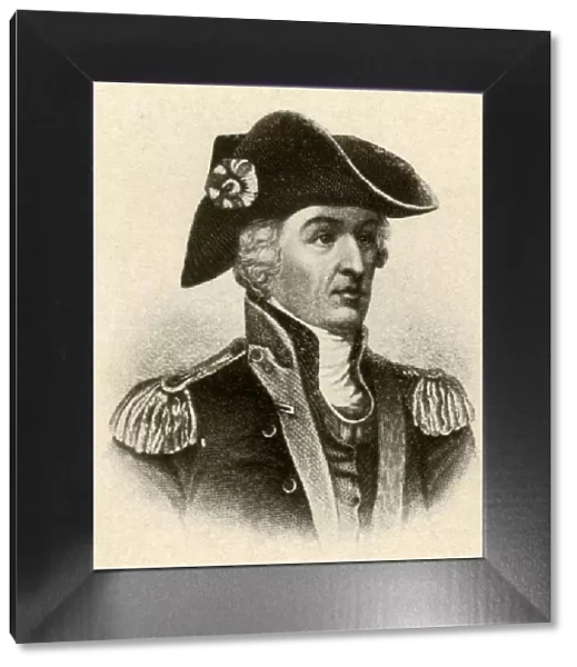 General Francis Marion, in coat with high collar and waistcoat, c1770, (1937). Creator: Unknown
