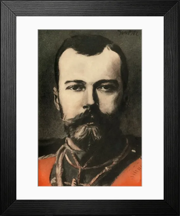 Framed Print : Nicholas II. Czar of Russia, 1910. Creator: Joseph Simpson Framed Print : Nicholas II. Czar of Russia, 1910. Creator: Joseph Simpson