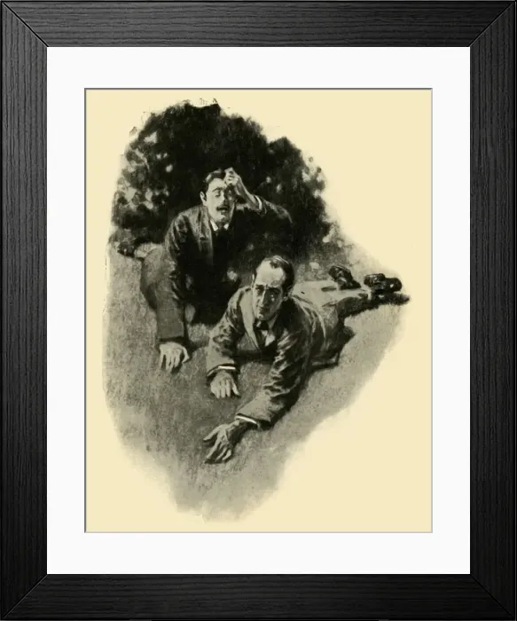 Framed Print : We Lurched Through The Door... 1910. Creator: Gilbert Joseph Holiday Framed Print : We Lurched Through The Door... 1910. Creator: Gilbert Joseph Holiday