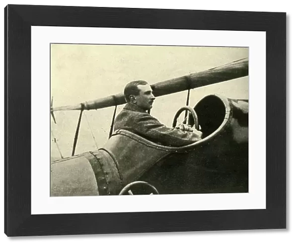 Flight-Lieutenant C. H. Collet, R. N. D. S. O. c1914, (c1920). Creator: N Birkett