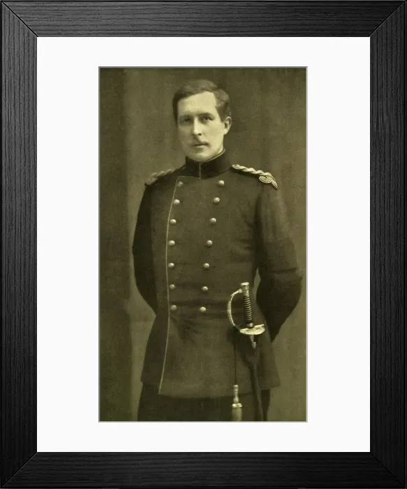 Framed Print : Albert, King of the Belgians, c1914, (c1920). Creator: Eugene Boute Framed Print : Albert, King of the Belgians, c1914, (c1920). Creator: Eugene Boute