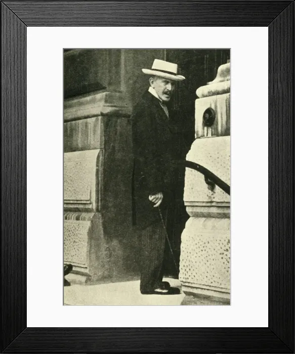 Framed Print : Prince Lichnowsky at the Foreign Office, London, 1914, (c1920). Creator: Unknown Framed Print : Prince Lichnowsky at the Foreign Office, London, 1914, (c1920). Creator: Unknown