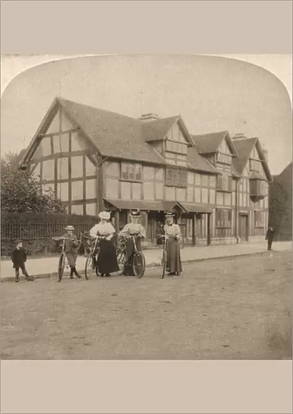 The Birthplace of Shakespeare, Stratford on Avon, England, 1896. Creator: Works