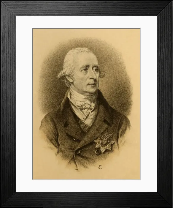 Framed Print : Sir Philip Francis, K. C. B. (Junius), c1790, (c1880). Creator: George Romney Framed Print : Sir Philip Francis, K. C. B. (Junius), c1790, (c1880). Creator: George Romney