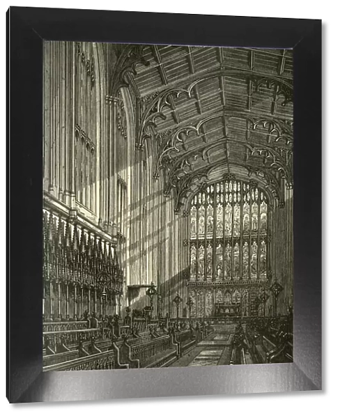 Interior of the Chapel, 1875, (1911). Creator: Unknown