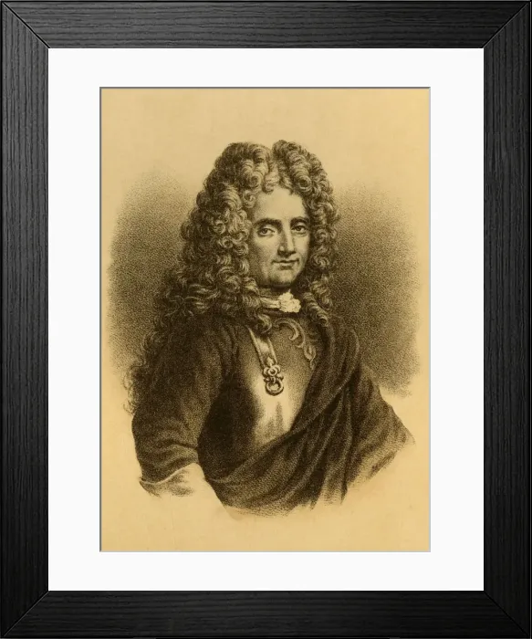 Framed Print : Anthony Count Hamilton, c1680, (c1880). Creator: Unknown Framed Print : Anthony Count Hamilton, c1680, (c1880). Creator: Unknown