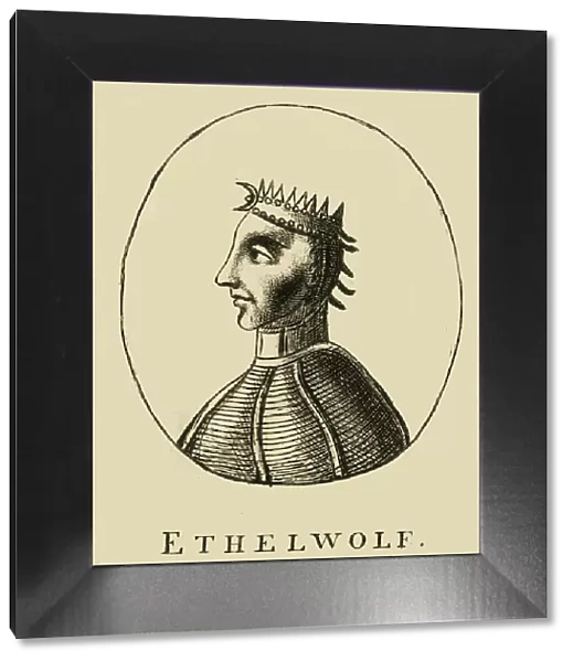 Ethelwolf, 18th century. Creator: Unknown