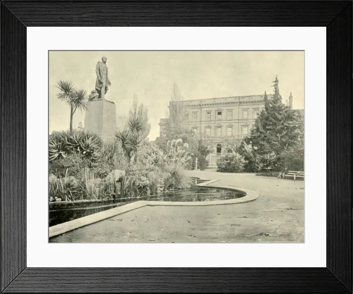 Framed Print : Franklin Square, Hobart, 1901. Creator: Unknown