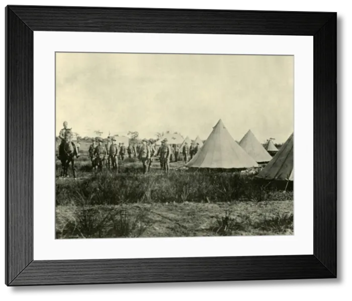 Framed Print : Ambulance Corps, Langwarrin, Victoria, 1901. Creator: Unknown Framed Print : Ambulance Corps, Langwarrin, Victoria, 1901. Creator: Unknown