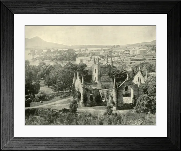 Framed Print : Port Arthur. Looking West, 1901. Creator: Unknown Framed Print : Port Arthur. Looking West, 1901. Creator: Unknown