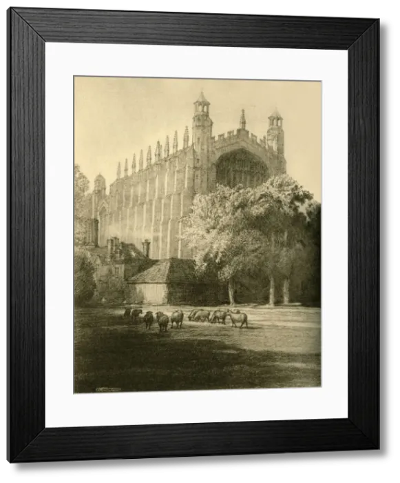 Framed Print : The Chapel from the South East, 1911. Creator: Unknown Framed Print : The Chapel from the South East, 1911. Creator: Unknown
