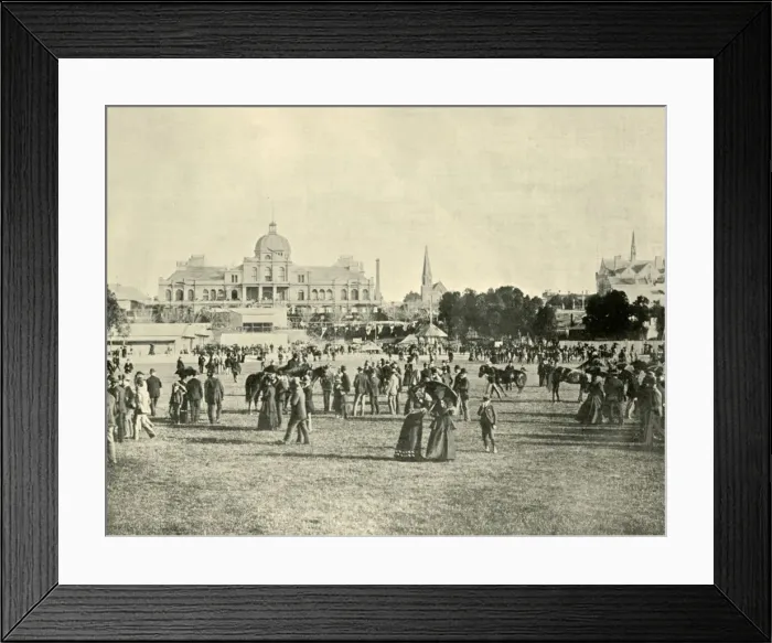 Framed Print : Adelaide Show Ground, 1901. Creator: Unknown Framed Print : Adelaide Show Ground, 1901. Creator: Unknown