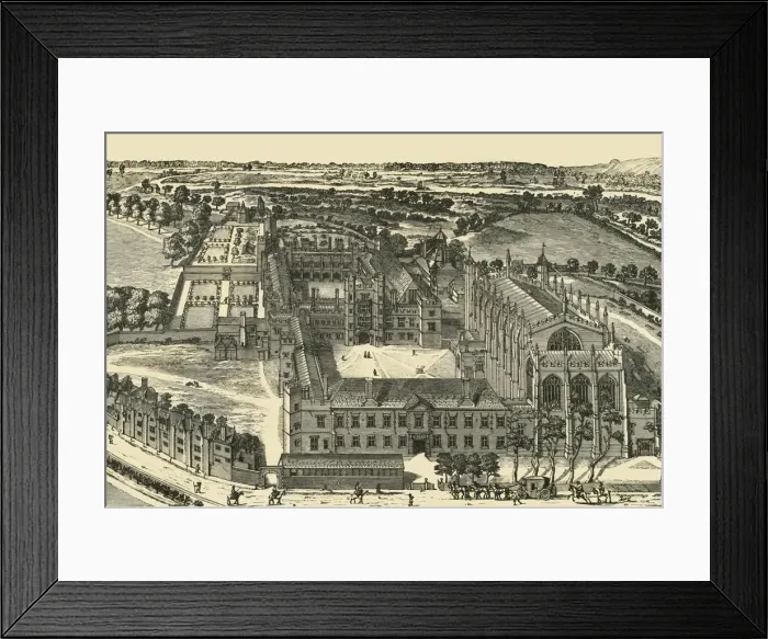 Framed Print : General View of Eton College, 1911. Creator: Unknown Framed Print : General View of Eton College, 1911. Creator: Unknown