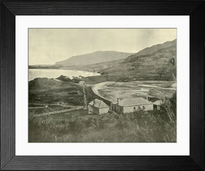 Framed Print : Eagle-Hawk Neck, Tasman Peninsula, 1901. Creator: Unknown Framed Print : Eagle-Hawk Neck, Tasman Peninsula, 1901. Creator: Unknown