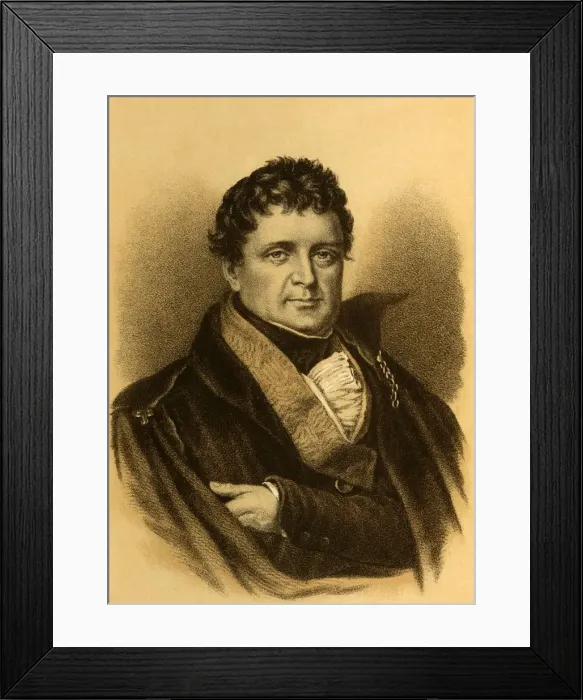 Framed Print : Daniel O Connell, c1830, (c1880). Creator: Joseph Patrick Haverty Framed Print : Daniel O Connell, c1830, (c1880). Creator: Joseph Patrick Haverty