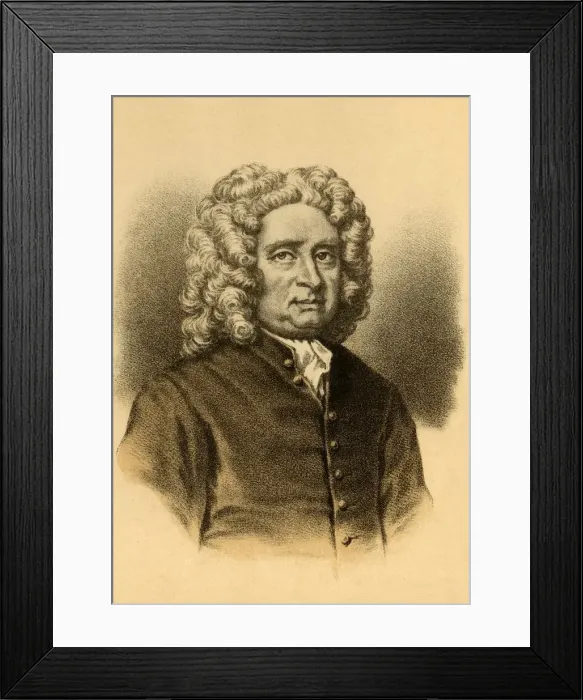 Framed Print : Thomas Southerne, c1710, (c1880). Creator: James Worsdale Framed Print : Thomas Southerne, c1710, (c1880). Creator: James Worsdale