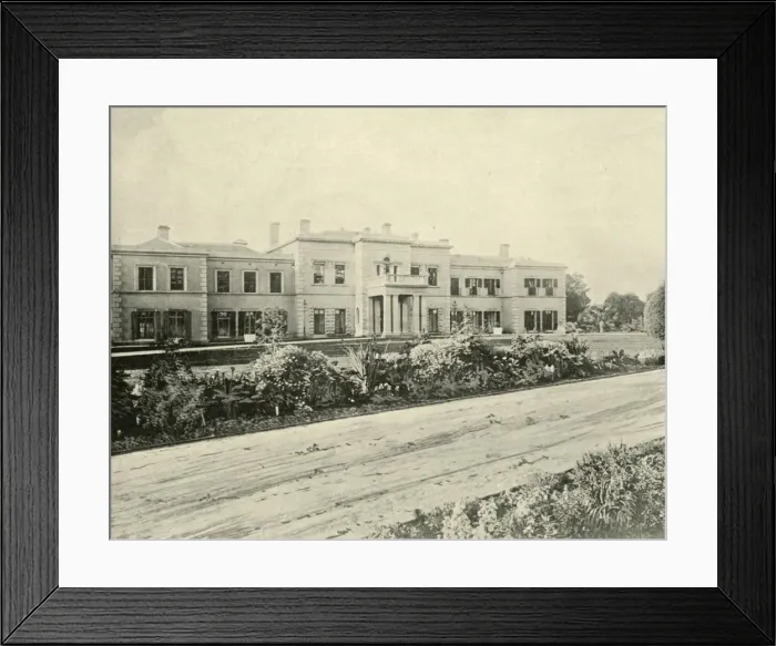 Framed Print : Government House, Adelaide, 1901. Creator: Unknown Framed Print : Government House, Adelaide, 1901. Creator: Unknown