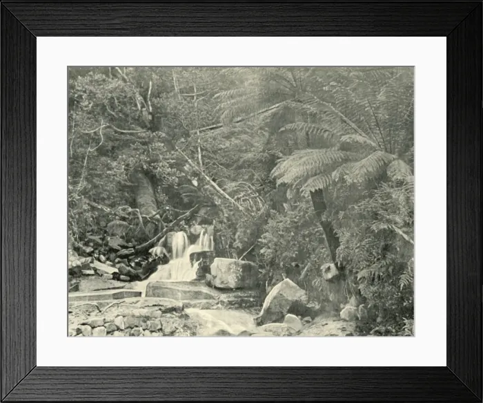 Framed Print : At St. Crispins Well, 1901. Creator: Unknown Framed Print : At St. Crispins Well, 1901. Creator: Unknown
