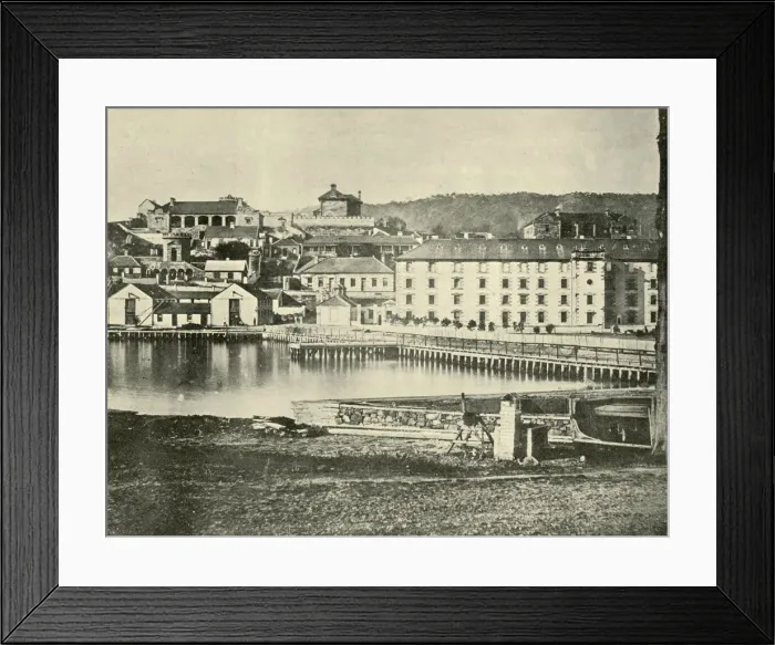 Framed Print : Port Arthur, during the Occupation, 1901. Creator: Unknown Framed Print : Port Arthur, during the Occupation, 1901. Creator: Unknown