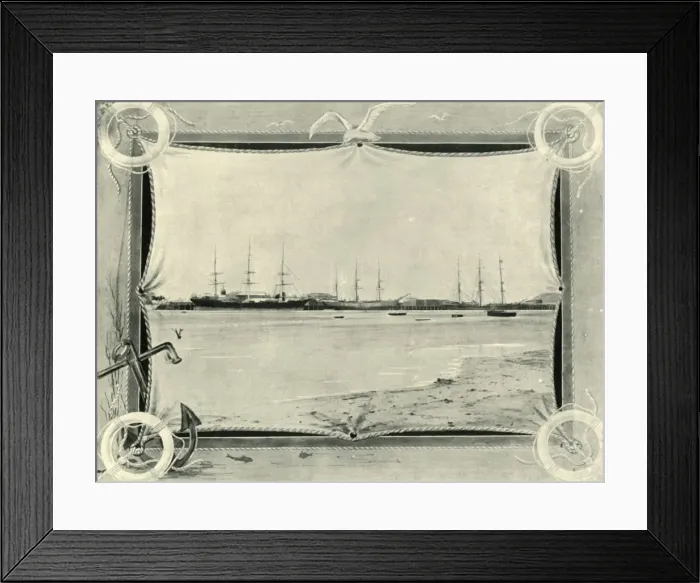 Framed Print : Port Augusta, South Australia, 1901. Creator: Unknown