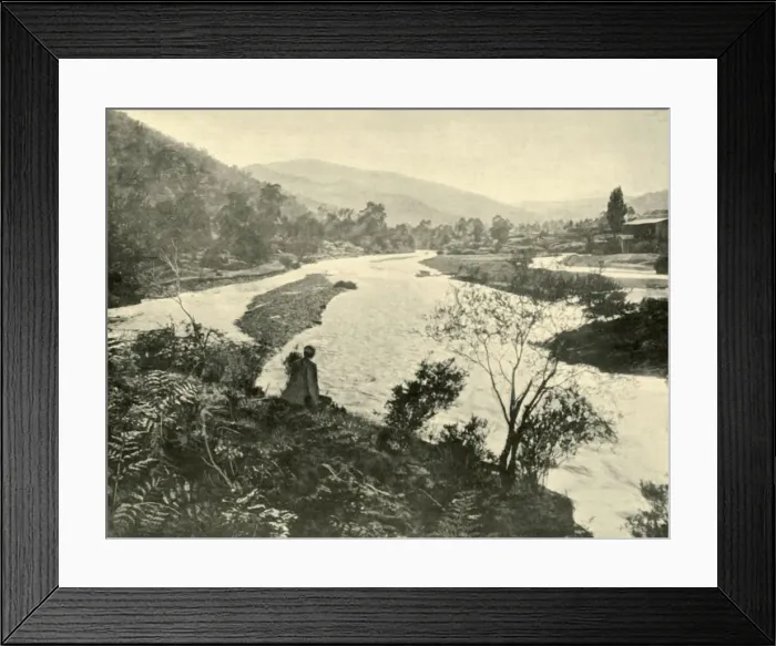 Framed Print : The Ovens at Bright, 1901. Creator: Unknown Framed Print : The Ovens at Bright, 1901. Creator: Unknown