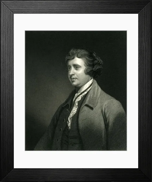 Framed Print : Edmund Burke, c1760, (c1884). Creator: Unknown Framed Print : Edmund Burke, c1760, (c1884). Creator: Unknown